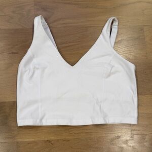 Beyond Yoga White Tank Top